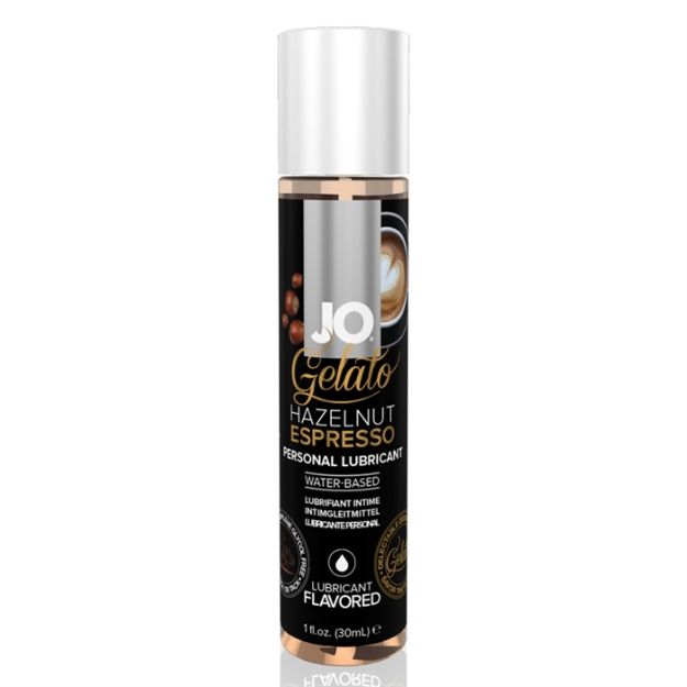 Image de JO GELATO LUBRIFIANT SAVEUR HAZELNUT ESPRESSO 1ON
