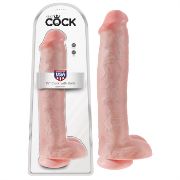Image de King Cock 15" Cock with Balls - Flesh