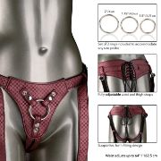 Image de Her Royal Harness - The Regal Queen - Red