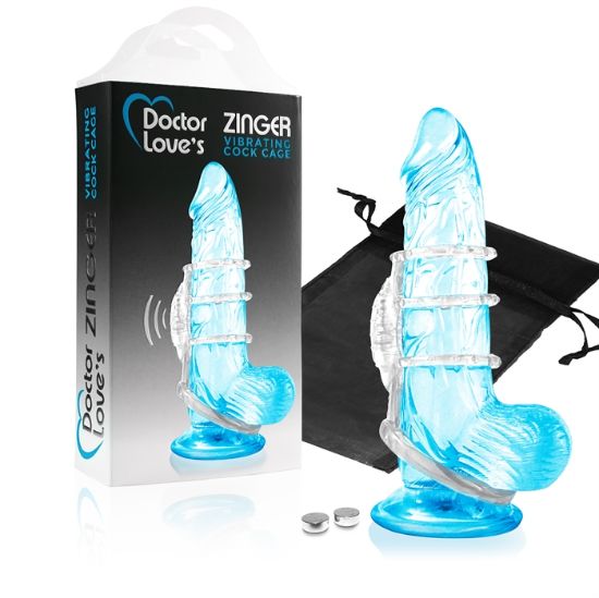 Image de Vibrating - Vibrating Cock Cage - Clear