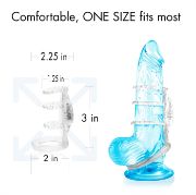 Image de Vibrating - Vibrating Cock Cage - Clear