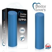 Image de Ribbed - Stroker Sleeve - Blue Transparent