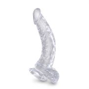 Image de King Cock Clear 7.5" Cock with Balls