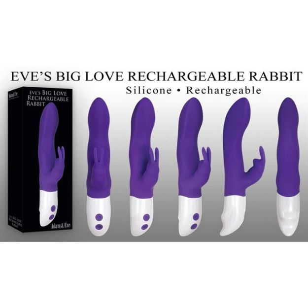 Image de EVE'S BIG LOVE RECHARGEABLE RABBIT