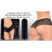 Image de CHEEKY PANTY WITH RECHARGEABLE BULLET