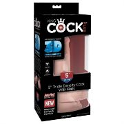 Image de King Cock Plus 5" Triple Density Cock with Balls -