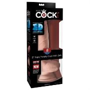 Image de King Cock Plus 8" Triple Density Fat Cock with Bal