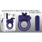 Image de ADAM & EVE'S SILICONE RECHARGEABLE RABBIT RING