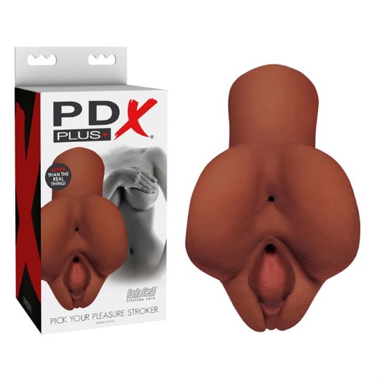 Image de PDX Plus   Pick Your Pleasure Stroker   Brown