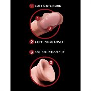 Image de KCP  6" Triple Density Cock / Swinging Balls Light