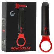 Image de Kink Power Play with Silicone Grip Ring  Black/Red