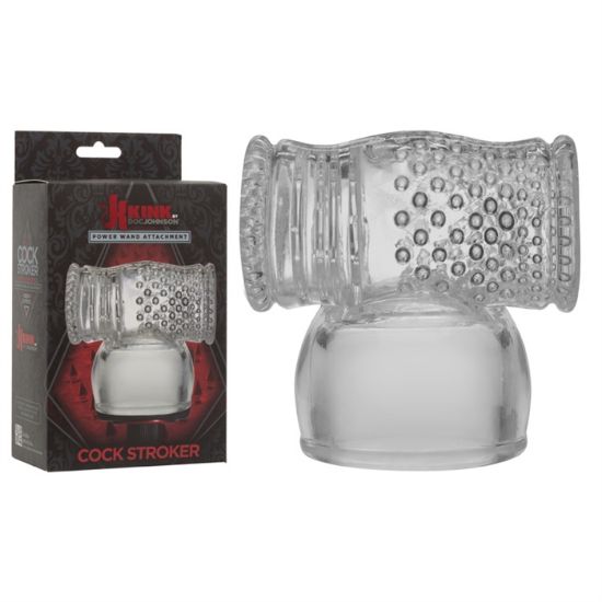Image de Kink - Wand Attachment - Cock Stroker - Clear