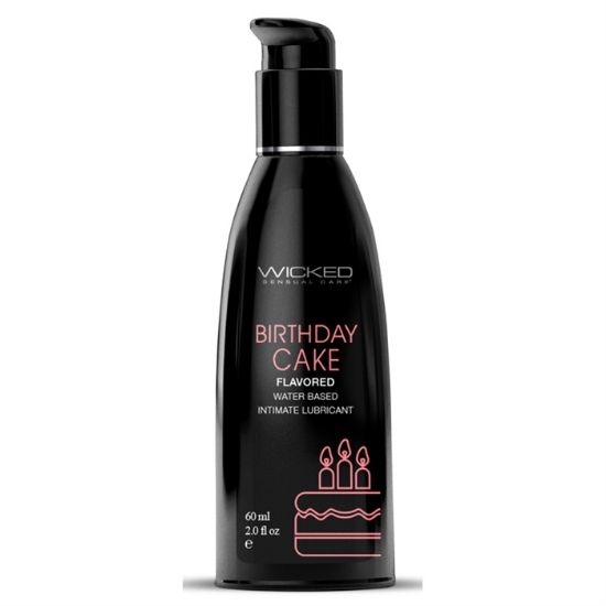 Image de Water Based Birthday Cake Flavored Lubricant 2 oz