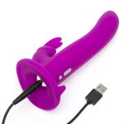 Image de Happy Rabbit - Vibrating Strap On Harness Set