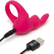 Image de Happy Rabbit - Rechargeable Cock Ring Pink