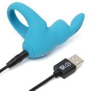 Image de Happy Rabbit - Rechargeable Cock Ring Blue