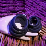 Image de A&E 6-Piece Penis Ring Set - Silicone black