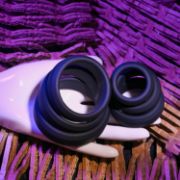 Image de A&E 6-Piece Penis Ring Set - Silicone black
