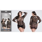 Image de FSOG - Captivate Lacy Mini Dress - Plus