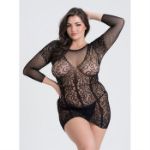 Image de FSOG - Captivate Lacy Mini Dress - Plus