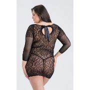 Image de FSOG - Captivate Lacy Mini Dress - Plus