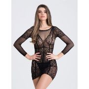 Image de FSOG - Captivate Lacy Mini Dress - O/S