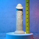 Image de 7" Girthy Vibrating Dong (Light)
