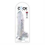 Image de King Cock Clear 9" With Balls - Clear