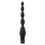 Image de Vibrating Butt Beads - Silicone Rechargeable Black