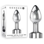 Image de Rockin Metal Plug Mini - Rechargeable - Silver